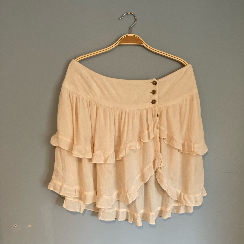 FREE PEOPLE Costello Skirt Pink